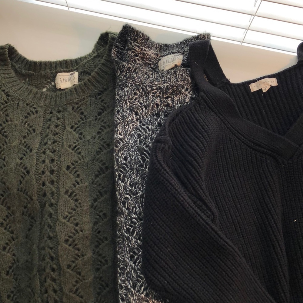 LA Hearts Sweaters